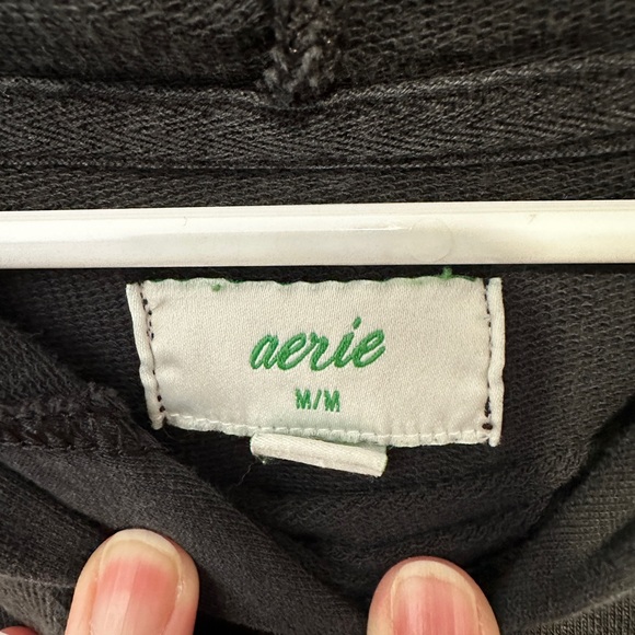 Aerie Black Hoodie - Picture 8 of 9